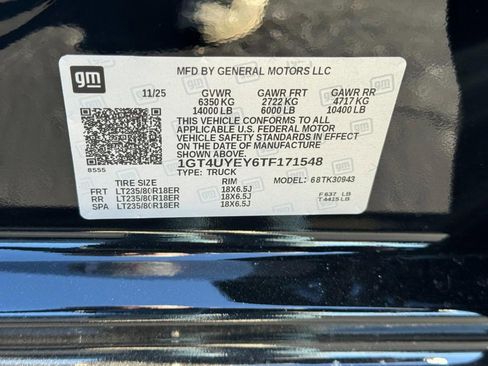 New 2026 GMC Sierra 3500 Denali Ultimate w/ LPO, Black Badging Package image 22