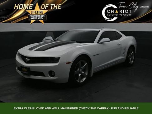 Used 2012 Chevrolet Camaro LT w/ Black Stripe Package RWD image 1