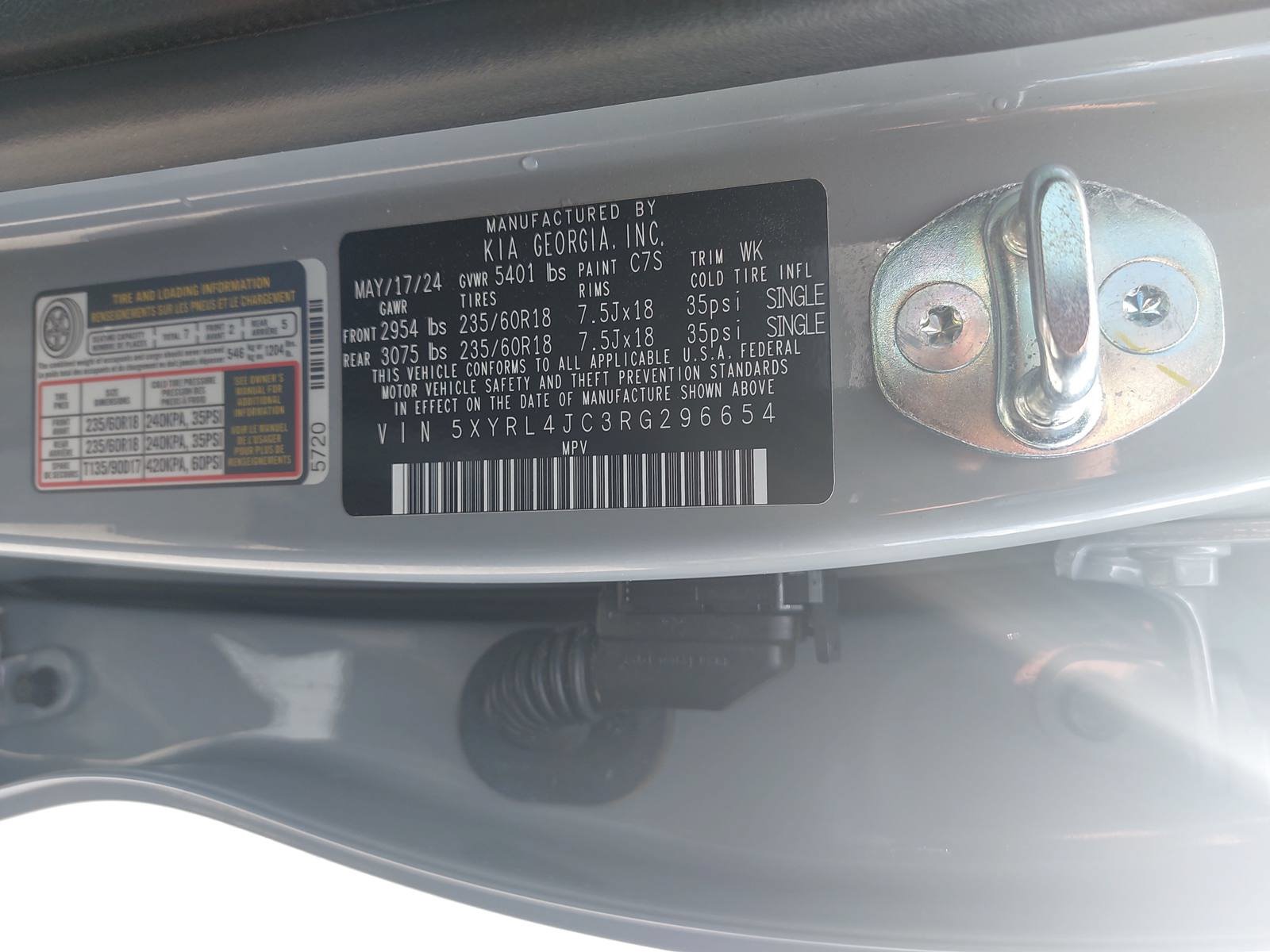 Used 2024 Kia Sorento S w/ Panoramic Sunroof Package FWD image 36