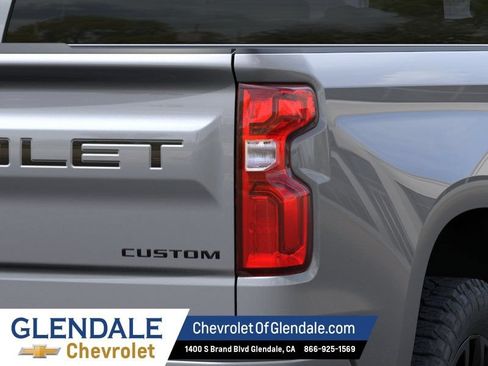 New 2026 Chevrolet Silverado 1500 Custom w/ Turbomax Blackout Package RWD image 11