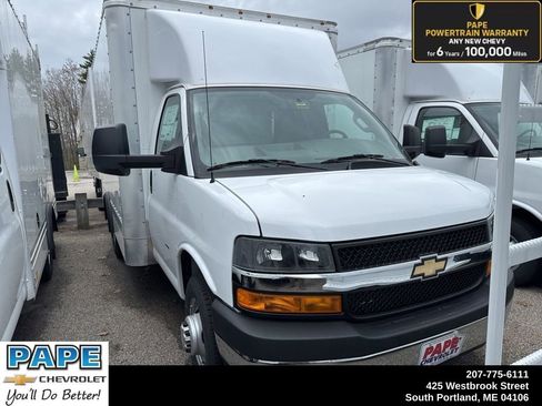 New 2024 Chevrolet Express 3500 w/ Power Convenience Package RWD image 1