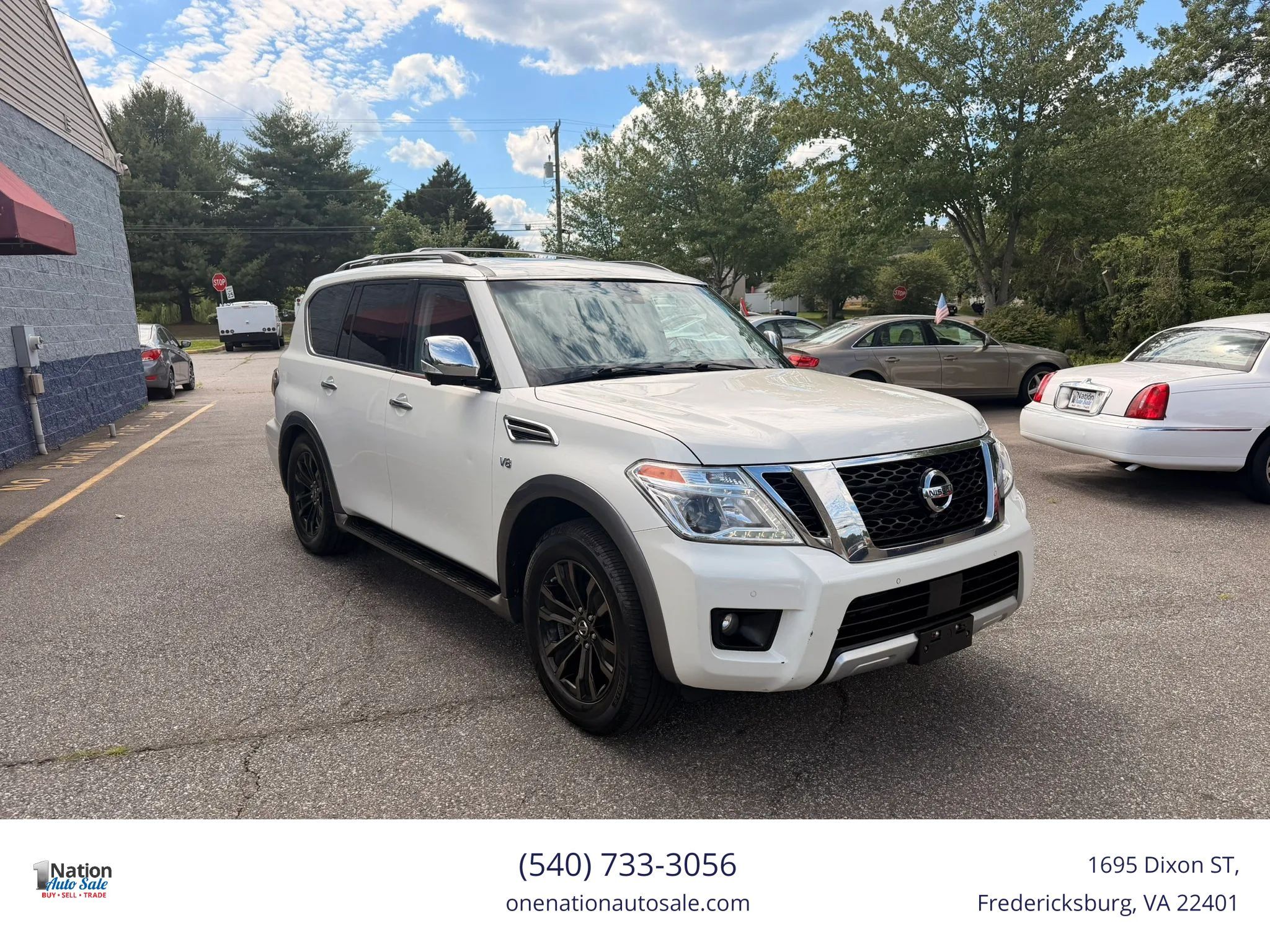 Used 2017 Nissan Armada Platinum w/ Captain Seat Package AWD/4WD image 8
