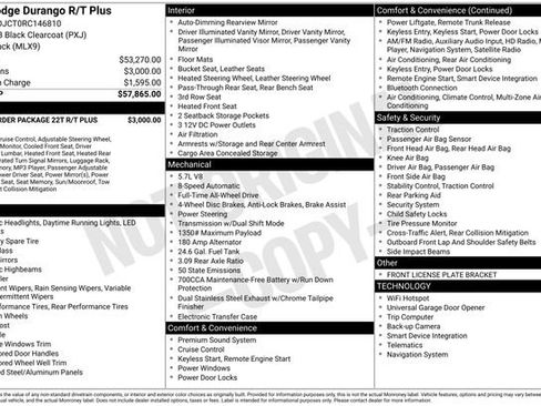 Used 2024 Dodge Durango R/T AWD/4WD image 7