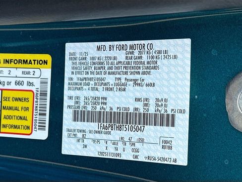 New 2026 Ford Mustang Premium image 34