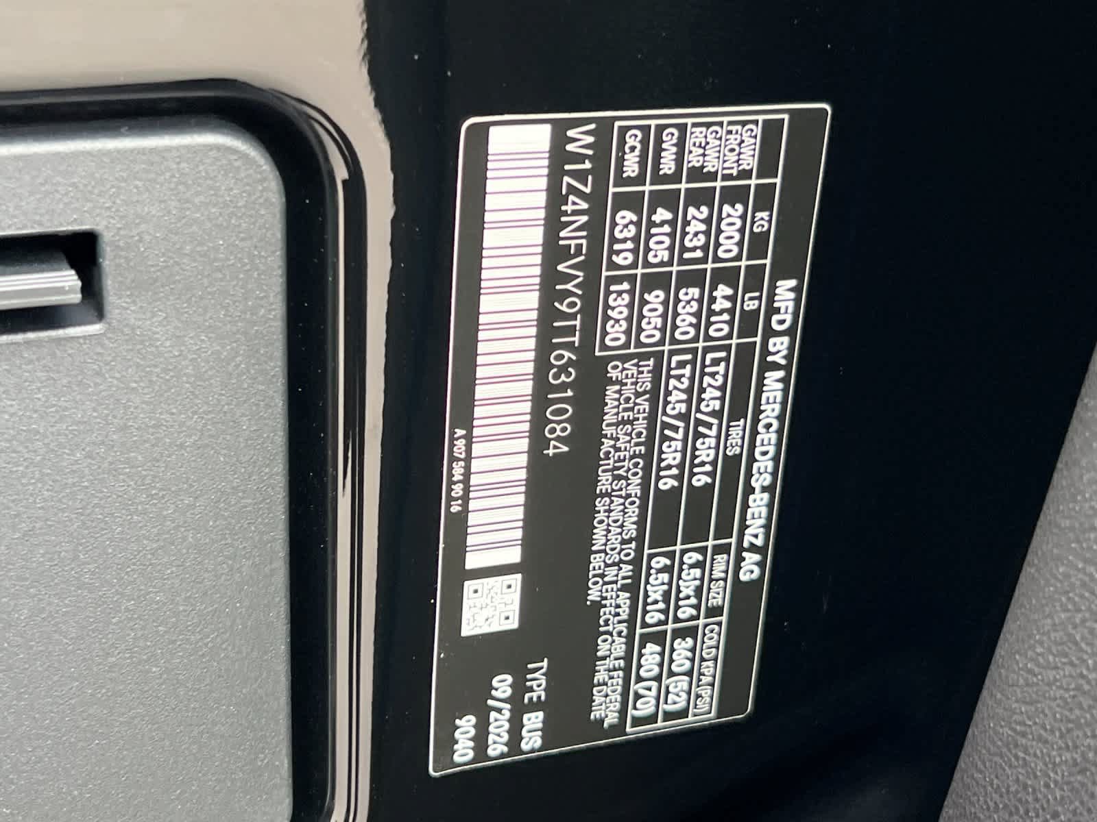 New 2026 Mercedes-Benz Sprinter 2500 image 29