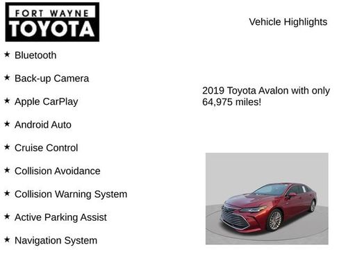 Used 2019 Toyota Avalon Limited FWD image 7