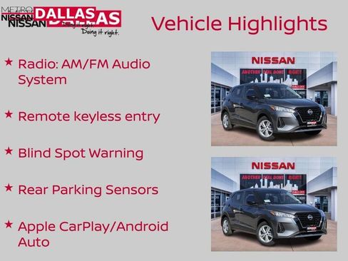 New 2025 Nissan Kicks Play S image 8