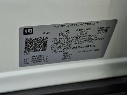 Certified 2023 Chevrolet Traverse LT AWD/4WD image 26