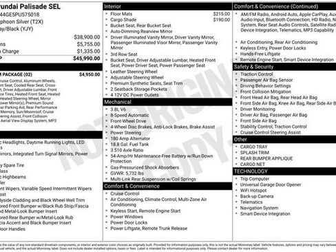 Used 2023 Hyundai Palisade SEL w/ Premium Package image 4