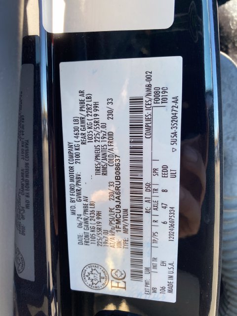 Used 2024 Ford Escape Platinum AWD/4WD image 27