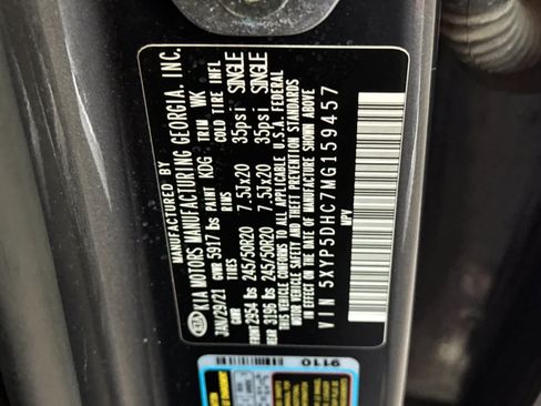 Used 2021 Kia Telluride SX w/ SX Prestige Package AWD/4WD image 37