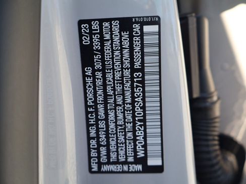 Certified 2023 Porsche Taycan 4S AWD/4WD image 27