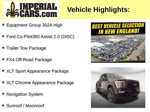 Used 2022 Ford F150 XLT w/ Equipment Group 302A High AWD/4WD image 3