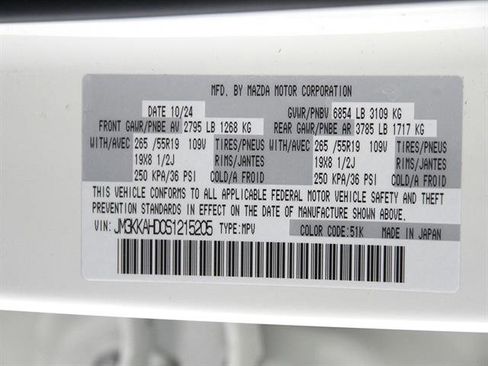 Certified 2025 MAZDA CX-90 3.3 Turbo w/ Select Package image 23