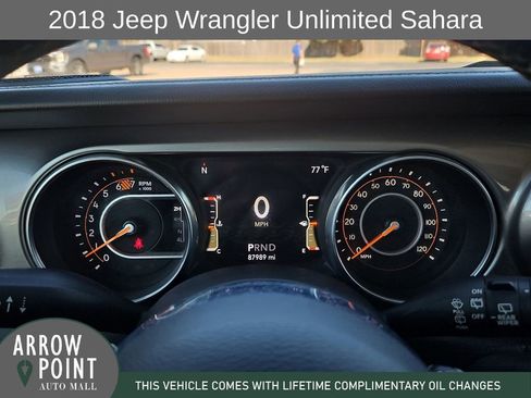 Used 2018 Jeep Wrangler Unlimited Sahara w/ Safety Group image 26