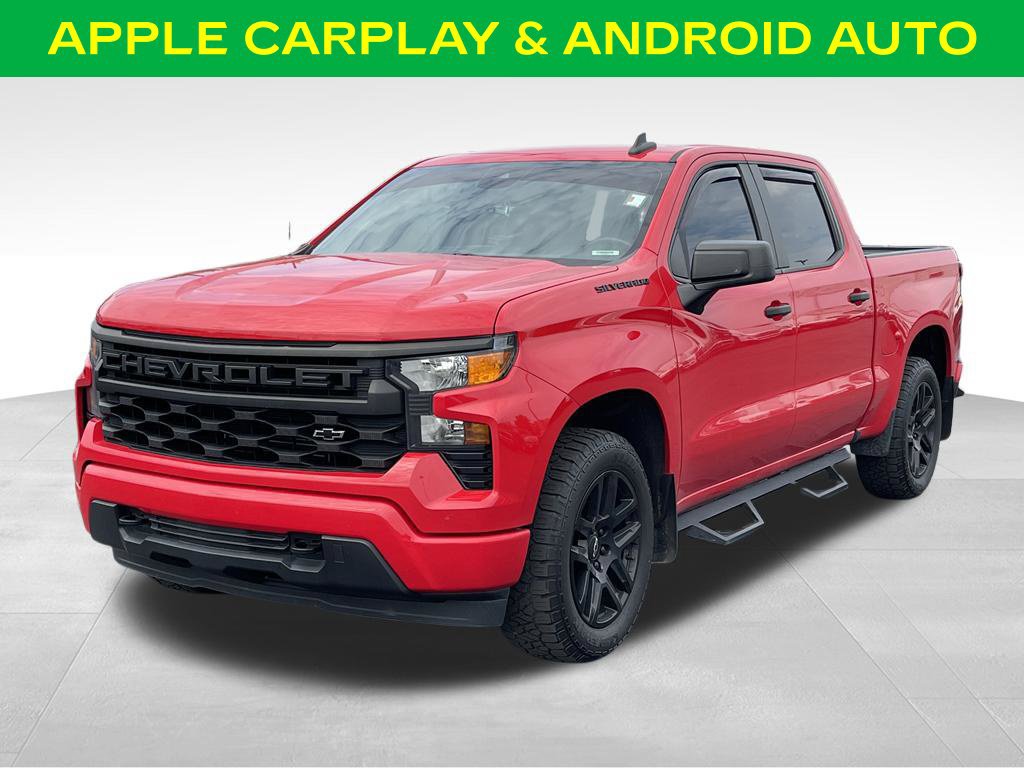 Used 2022 Chevrolet Silverado 1500 Custom w/ LPO, Dark Essentials Package AWD/4WD image 4