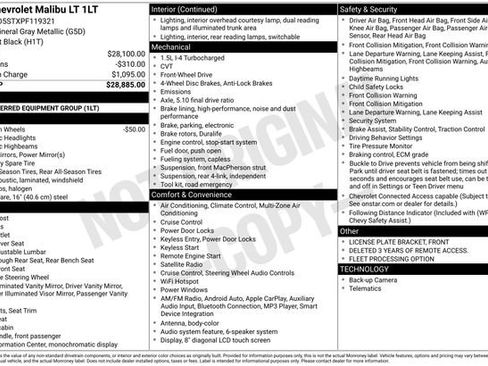 Used 2023 Chevrolet Malibu LT FWD image 32