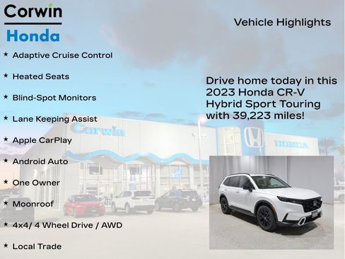 Used 2023 Honda CR-V Sport Touring image 6