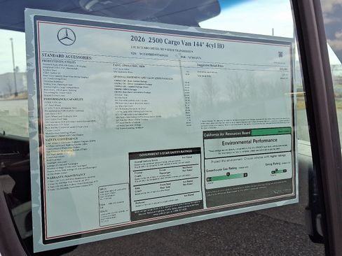 New 2026 Mercedes-Benz Sprinter 2500 image 22