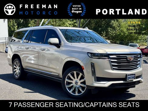 Used 2021 Cadillac Escalade ESV Premium Luxury Platinum AWD/4WD image 1