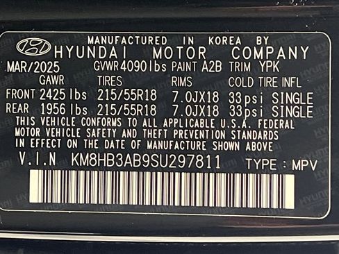 Used 2025 Hyundai Kona SEL FWD image 68