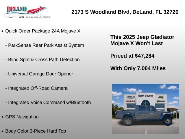 Used 2025 Jeep Gladiator Mojave AWD/4WD image 29