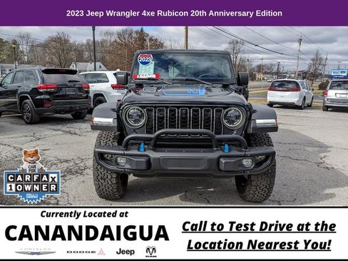 Used 2023 Jeep Wrangler Unlimited Rubicon 4xe AWD/4WD image 4