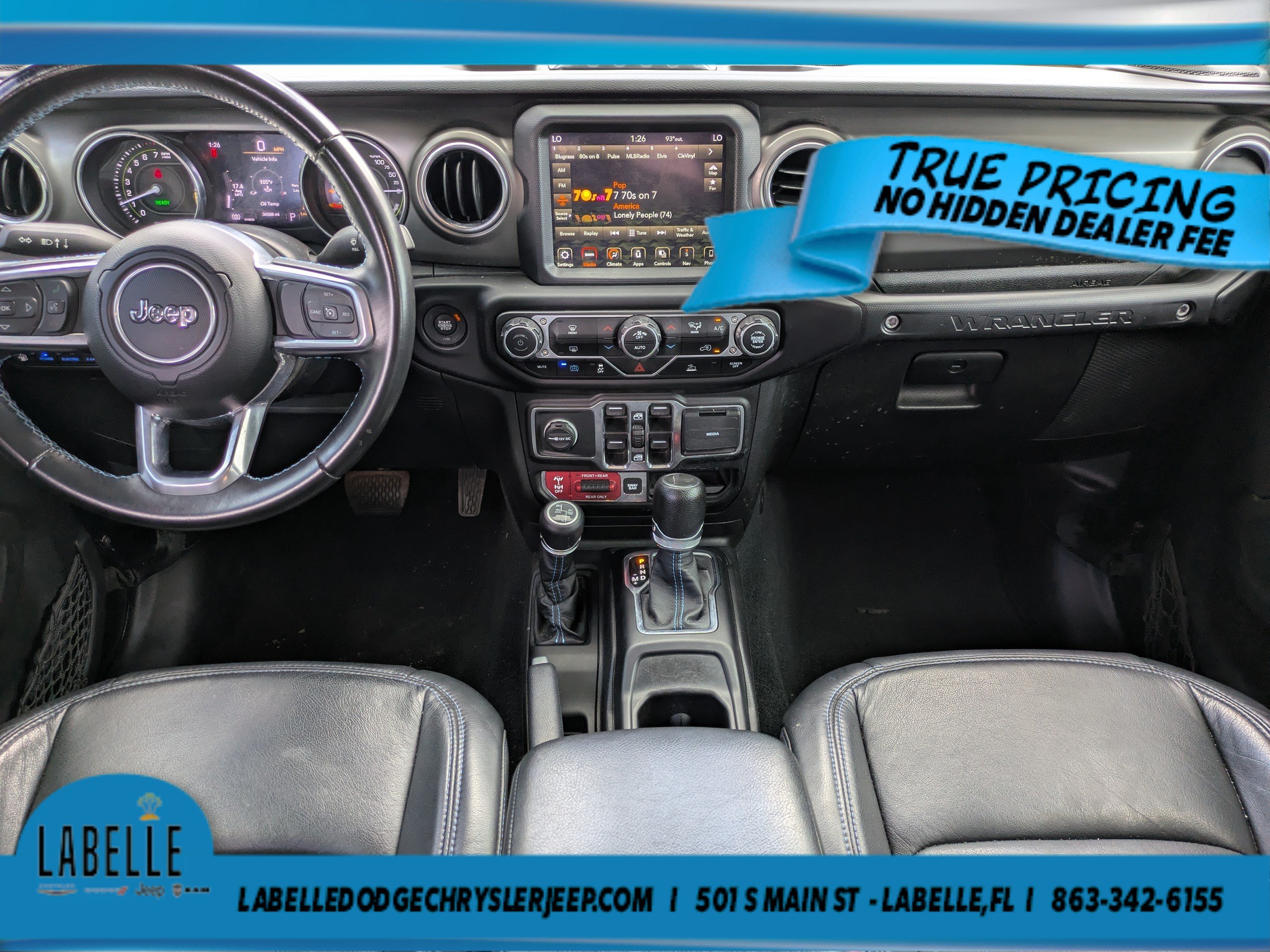 Used 2022 Jeep Wrangler Unlimited Rubicon 4xe AWD/4WD image 13