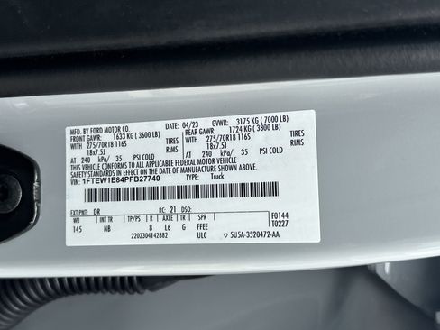 Used 2023 Ford F150 Tremor w/ Equipment Group 402A High AWD/4WD image 36