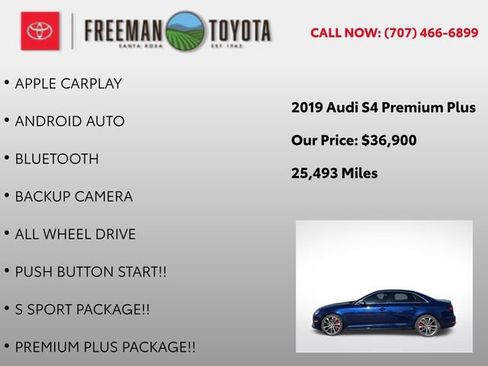 Used 2019 Audi S4 Premium Plus w/ Premium Plus Package image 11
