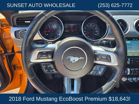 Used 2018 Ford Mustang Premium RWD image 27
