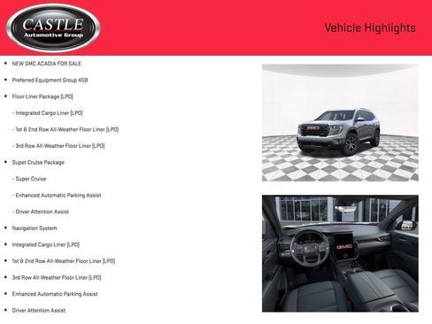 New 2026 GMC Acadia AT4 w/ Super Cruise Package image 3