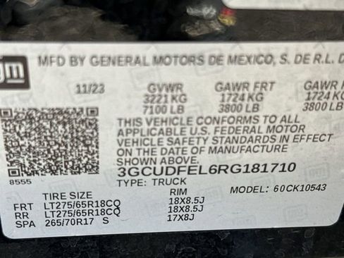 Certified 2024 Chevrolet Silverado 1500 LT Trail Boss w/ LT Trail Boss Premium Package image 35