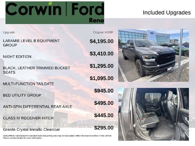 Used 2023 RAM 1500 Laramie AWD/4WD image 3