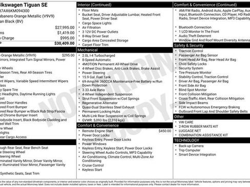 Used 2019 Volkswagen Tiguan SE image 15
