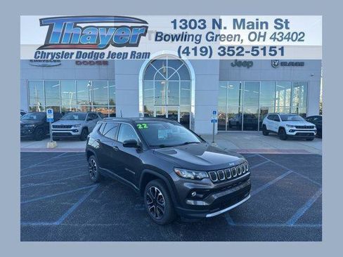 Certified 2022 Jeep Compass Limited AWD/4WD image 1