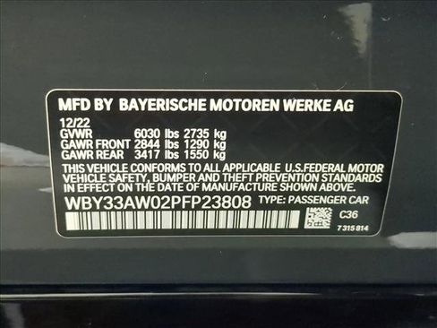 Certified 2023 BMW i4 M50 AWD/4WD image 26