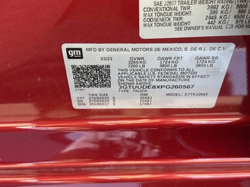 Certified 2023 GMC Sierra 1500 SLT w/ SLT Premium Package image 39