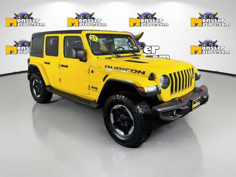 Used 2021 Jeep Wrangler Unlimited Rubicon AWD/4WD image 3