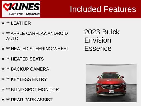 Used 2023 Buick Envision Essence FWD image 2