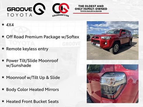 Used 2019 Toyota 4Runner TRD Off-Road Premium AWD/4WD image 4