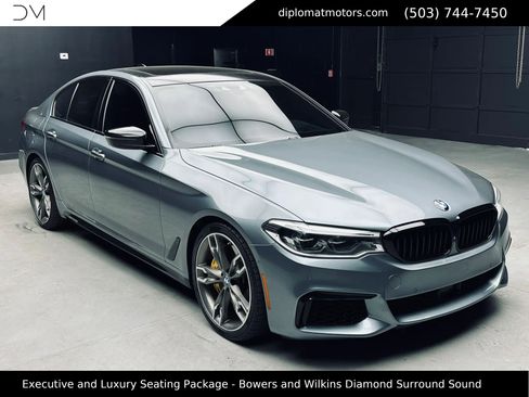 Used 2018 BMW M550i xDrive w/ Driving Assistance Package AWD/4WD image 9