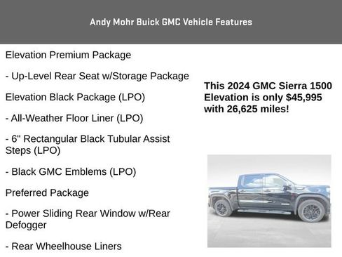 Used 2024 GMC Sierra 1500 Elevation w/ Elevation Premium Package AWD/4WD image 15