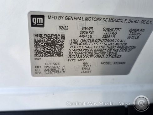 Used 2022 Chevrolet Equinox LT FWD image 32