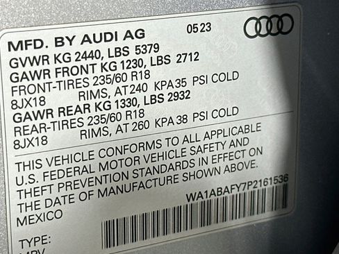 Used 2023 Audi Q5 2.0T Premium w/ Convenience Package AWD/4WD image 23