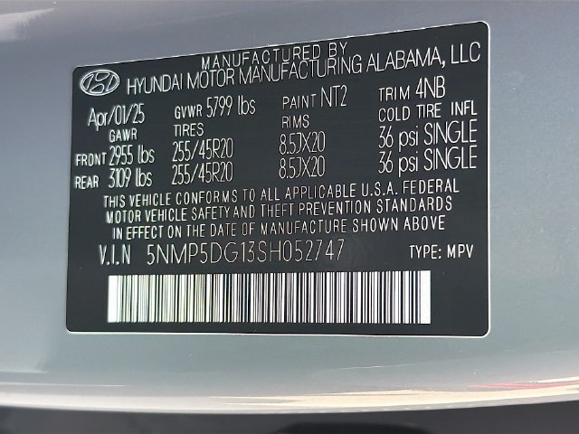 Used 2025 Hyundai Santa Fe Calligraphy AWD/4WD image 35