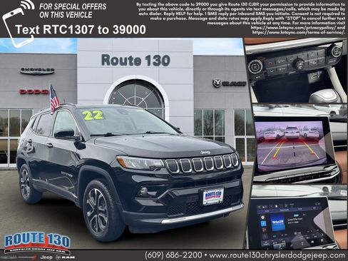 Used 2022 Jeep Compass Limited image 1