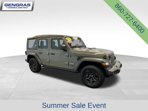 Used 2021 Jeep Wrangler Unlimited Sport AWD/4WD image 9