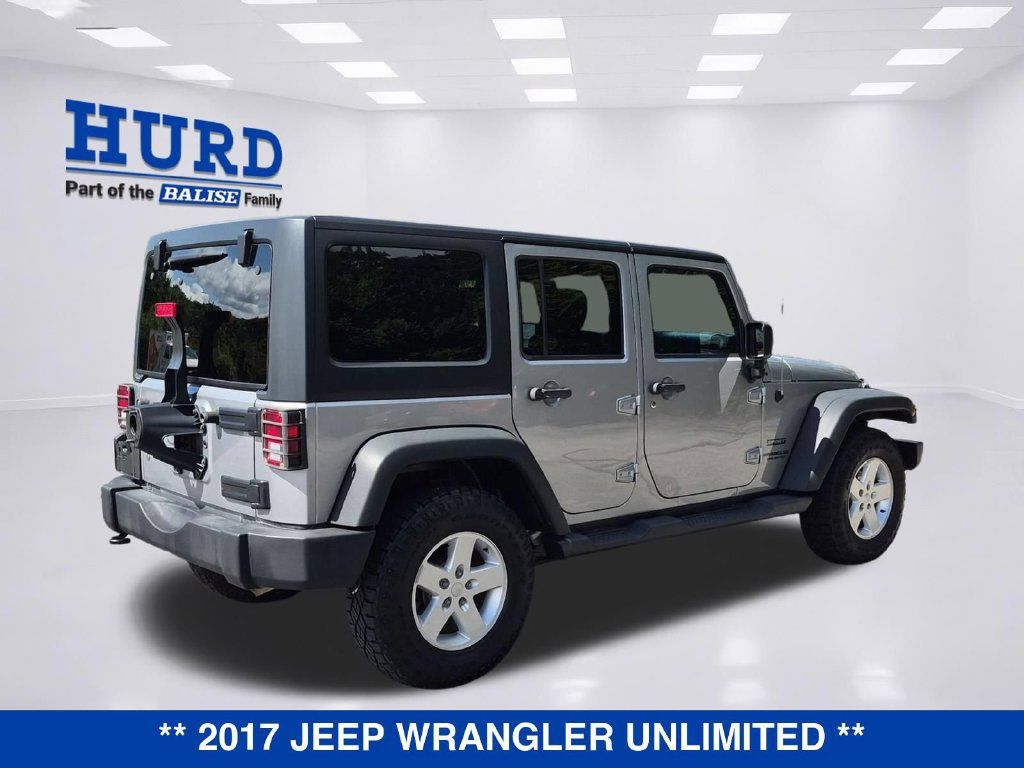 Used 2017 Jeep Wrangler Unlimited Sport w/ Quick Order Package 24S AWD/4WD image 3