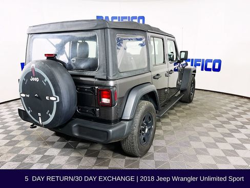 Used 2018 Jeep Wrangler Unlimited Sport AWD/4WD image 8